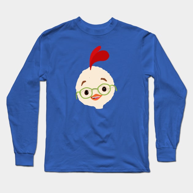 Chicken Long Sleeve T-Shirt by ElviaMontemayor